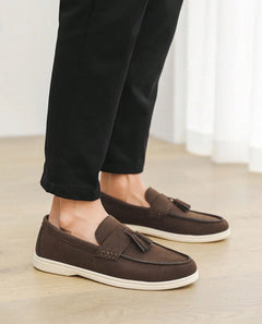Delano Sirontto Suede Loafers