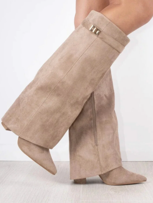 Designer-Stiefel – Wedge Boots