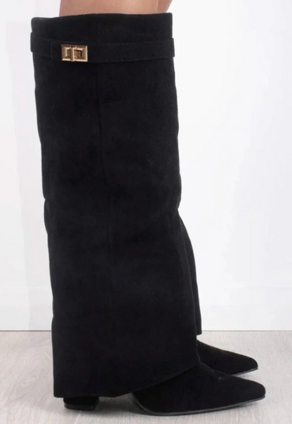 Designer-Stiefel – Wedge Boots
