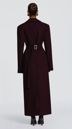 Exklusive Ursula Coat - Plum