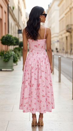 Belle Fleurie Midikleid