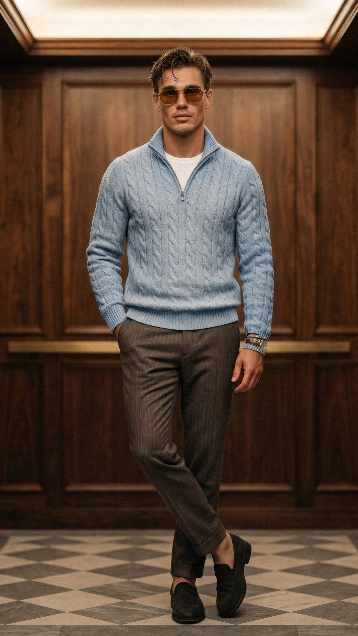 Claudio Quarter Zip