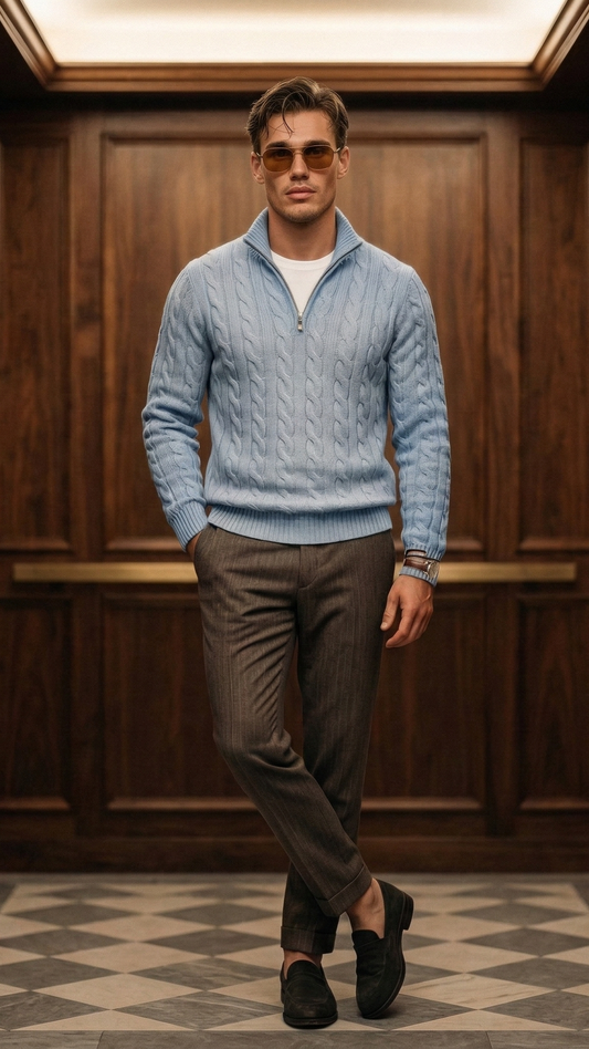 Claudio Quarter Zip