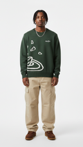 Moderner Sweater mit abstraktem Design