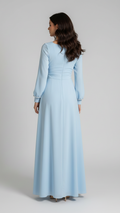 Elegantes Hellblaues Abendkleid