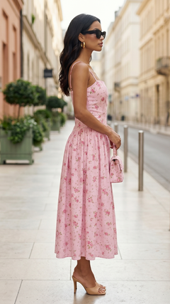 Belle Fleurie Midikleid