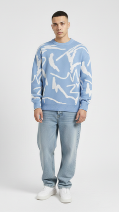 KNIT SWEATER - Scribble-Design