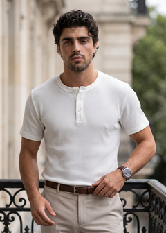 Henley Grigio Shirt