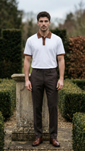 Evan Contello Knit Polo