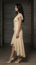 Fleur Dorée Maxikleid