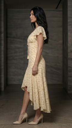 Fleur Dorée Maxikleid