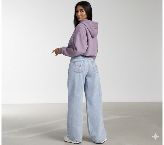 Charmante Y2K High-Waist Jeans