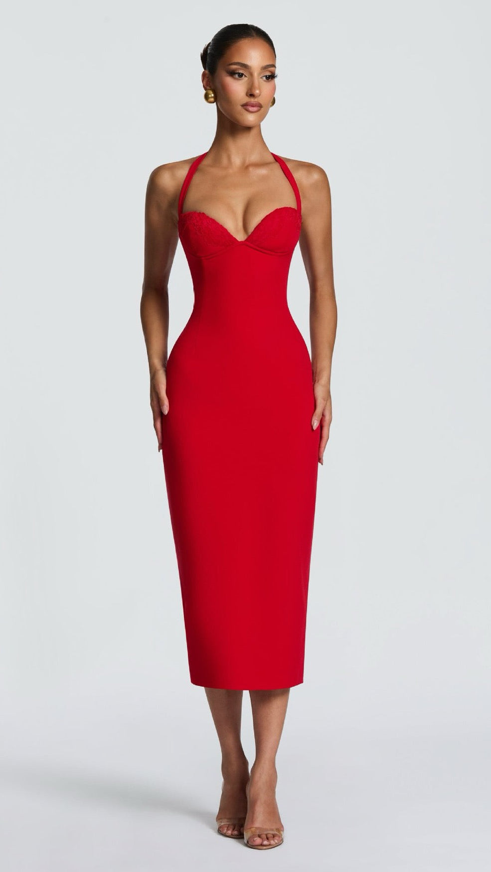 Cassia Midi Kleid