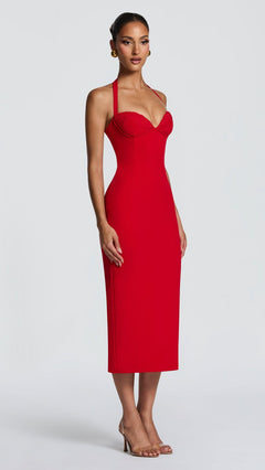 Cassia Midi Kleid