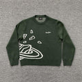 Moderner Sweater mit abstraktem Design
