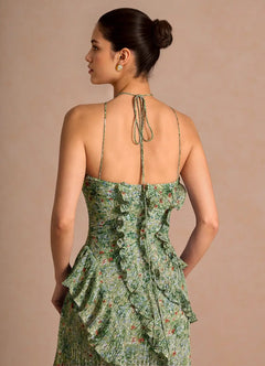 Cascata Floreale Maxikleid